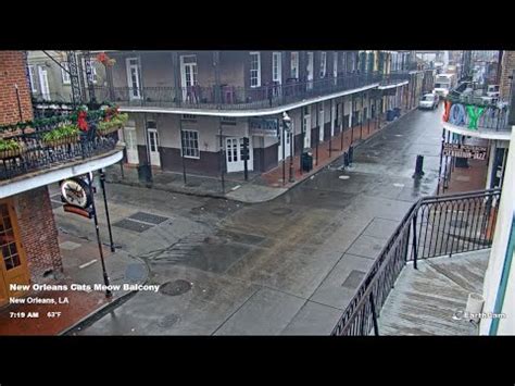 new orleans live webcam bourbon street|Cat’s Meow Balcony Live Webcam, New Orleans, USA